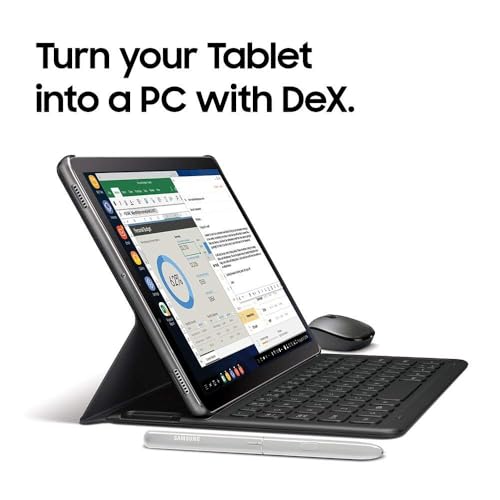 Image of Samsung Electronics SM-T830NZALXAR Galaxy Tab S4, 10.5in, Gray (Renewed)