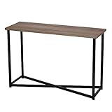 Household Essentials 8071-1 Ashwood Sofa Table | Console Table for Entryway | Gray-Brown