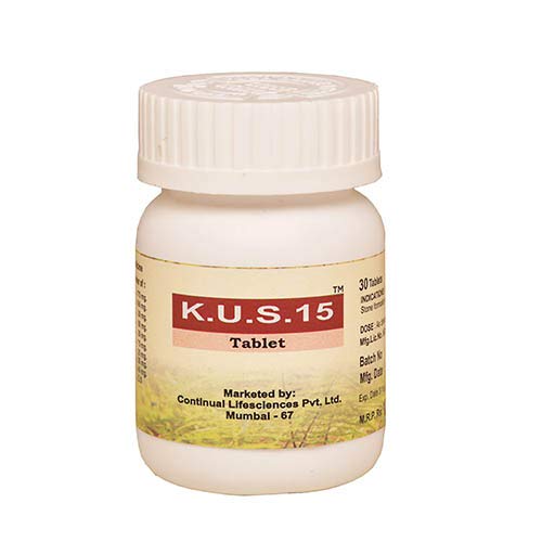 K.U.S – 15 TAB – FOR KIDNEY STONE & URINARY TRACT INFECTION K.U.S – 15 TAB – FOR KIDNEY STONE & URINARY TRACT INFECTION