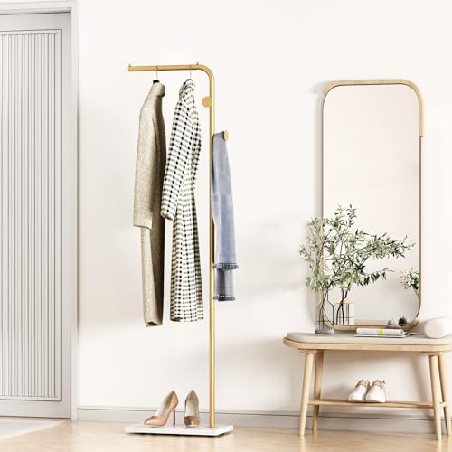 EOGILY Metal Coat Rack Freestanding,Sturdy Coat Racks Hanger...