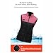 LIUHD Heated Vest,Windproof Electric Heating Jacket Sleeveless Sports Jacket 21 Areas Heating Top Winter Clothing,Black,5XL(Bust:130CM)