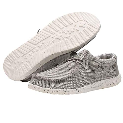 HEYDUDE Women's Wendy Canvas, Women’s Shoes, Women's Slip-on Loafers, Comfortable & Light-Weight