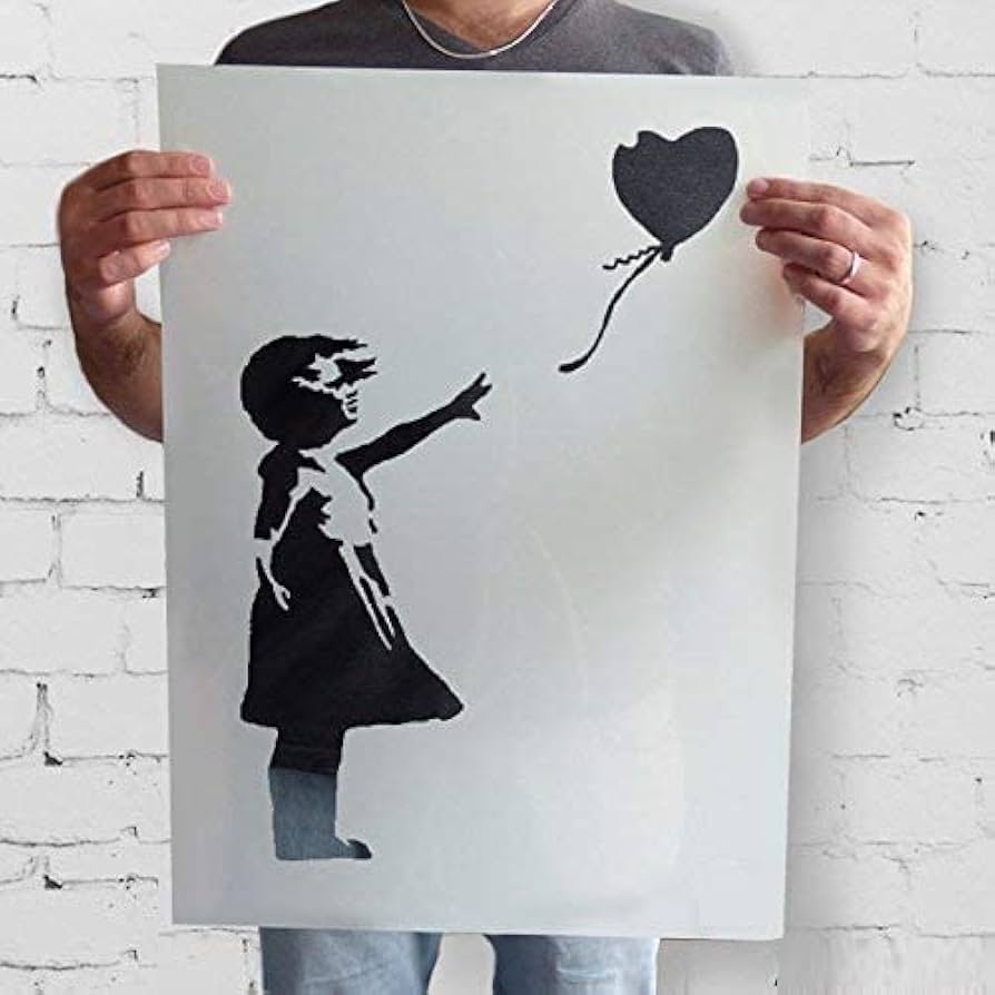 Banksy バンクシー 「Bubble Girl」シリアル サイン 書類付き Banksy バンクシー 「Bubble Girl」シリアル サイン 書類付き