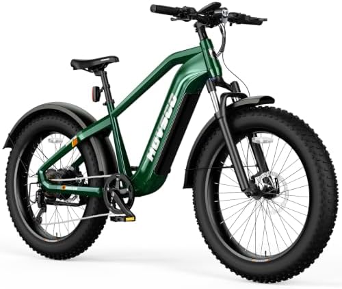 HovAlpha Fat Tires Electric Bike, Torque Sensor, 960Wh, 2000W Peak Motor