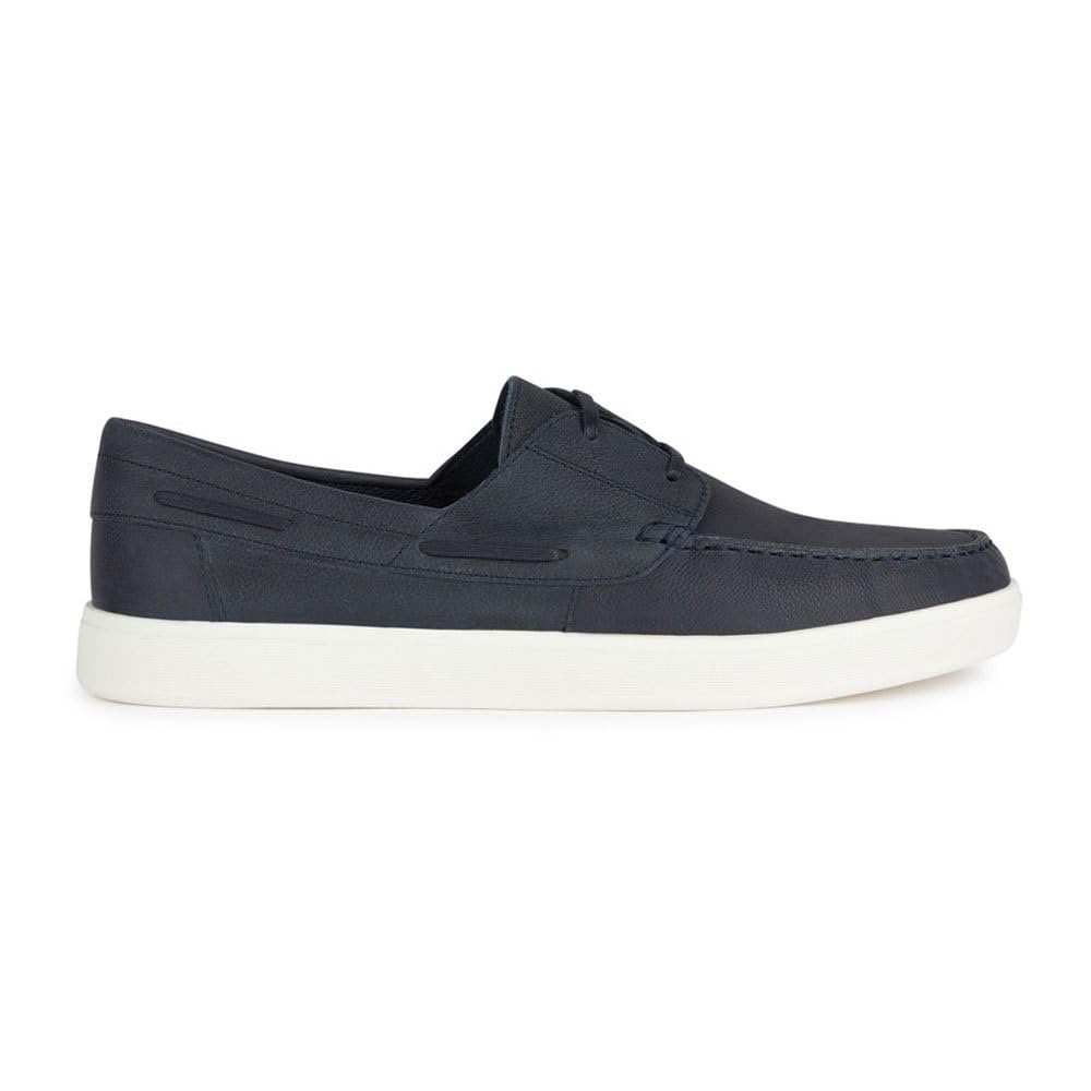 Geox Men's U Avola B Moccasin, Navy, 10 UK