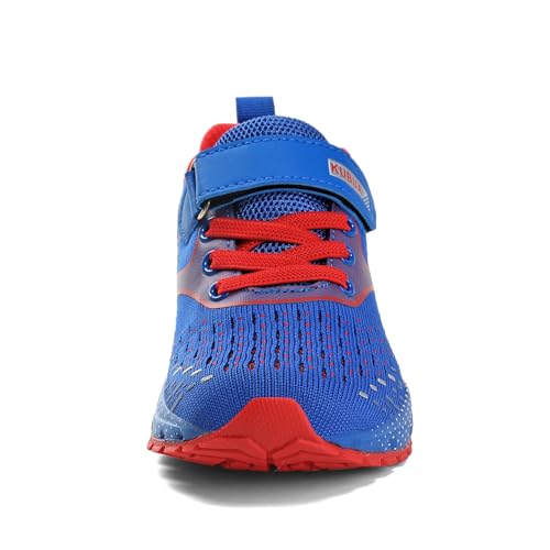 Image of KUBUA Kids Running Shoes for Boys Sneakers Girls Gym Tennis Shoes Toddler Sport Athletic Blue A 11 Little Kid