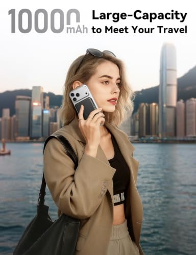 Image of Magnetic Portable Charger 10000mAh, Fast Charging MagSafe Battery Pack