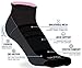 Nautica Womens Quarter Socks – 6 Pack Cushioned Moisture Wicking Breathable Womens Crew Socks for Running and Workouts, Size 4-10, All White