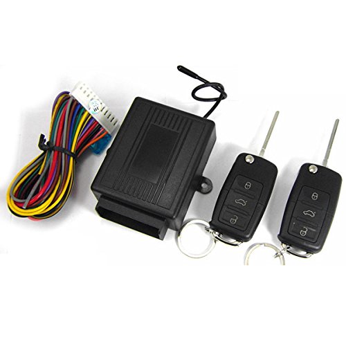 YONGYAO 12V Universal One Way Coche Alarma Sistema Cierre Centralizado Remoto