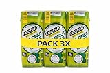 Pack 3x Agua de Coco Bio 330 ml | 3 Bricks de 330 ml (Total 990 ml) | Agua de Coco Ecológica | Bebida Natural Refrescante