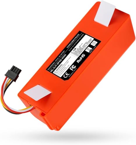 Batería para Xiaomi Mi Robot Vacuum de 14.4V y 4400mAh compatible con Roborock S50 S51