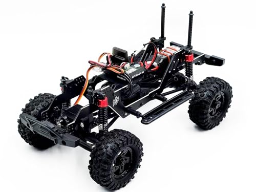 Image of HOBBYPLUS CR-18P V3 Brushless Rushmore in Metallic Cyan - 1 /18 Scale RC Truck Crawler with Off-Road RC Trucks Features, Portal Axles & Metal Gears - Ready-to-Run (1810416-V3)