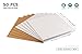 Kayritonz 12.5x12.5 inch Corrugated Cardboard Sheets - 12