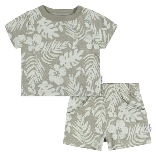 Ensemble t-shirt et short Gerber habit été bébé garçon 2 pièces