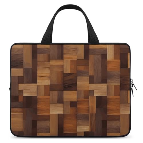 Housse ordinateur 17 pouces antichoc en bois rigide et durable