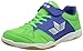 Lico Sport VS Unisex Kinder Hallenturnschuh, Grün/ Blau, 34 EU