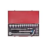 king tony 4024MR Socket Set, 1/2-inch Drive