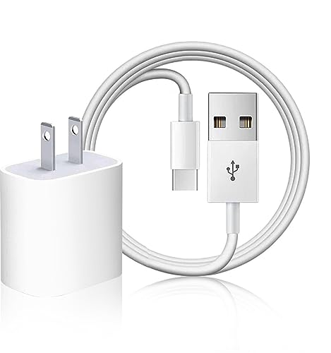 Image of 5V 1A 2A Wall Charger Compatible with New AirPods 4 4th Charger AirPods Max 2 pro 2024,AirPods Pro 2 3 /2nd Generation Earbuds Apple TV Remote 3rd 4K Charging Cord, iPhone 16 15 USB a to USB c Cable