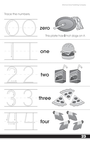 School Zone 02742 Get Ready For Kindergarten Workbook - Ages 3 To 6, Preschool To Kindergarten thumb #4