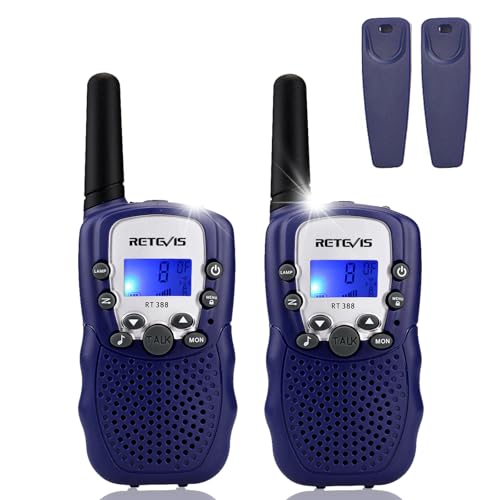 Retevis RT388 Walkie Talkie Bambini, Torcia VOX a Lungo Raggio...