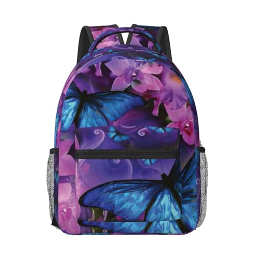 Sac à dos ordinateur portable papillon noir : voyagez léger et organisé
