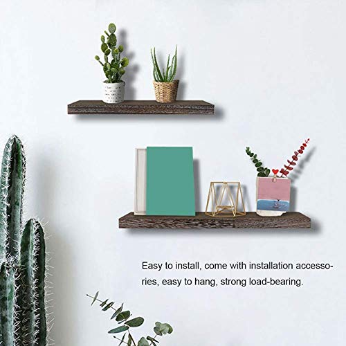Étagère flottante MU robuste 30cm avec support mural charge lourde