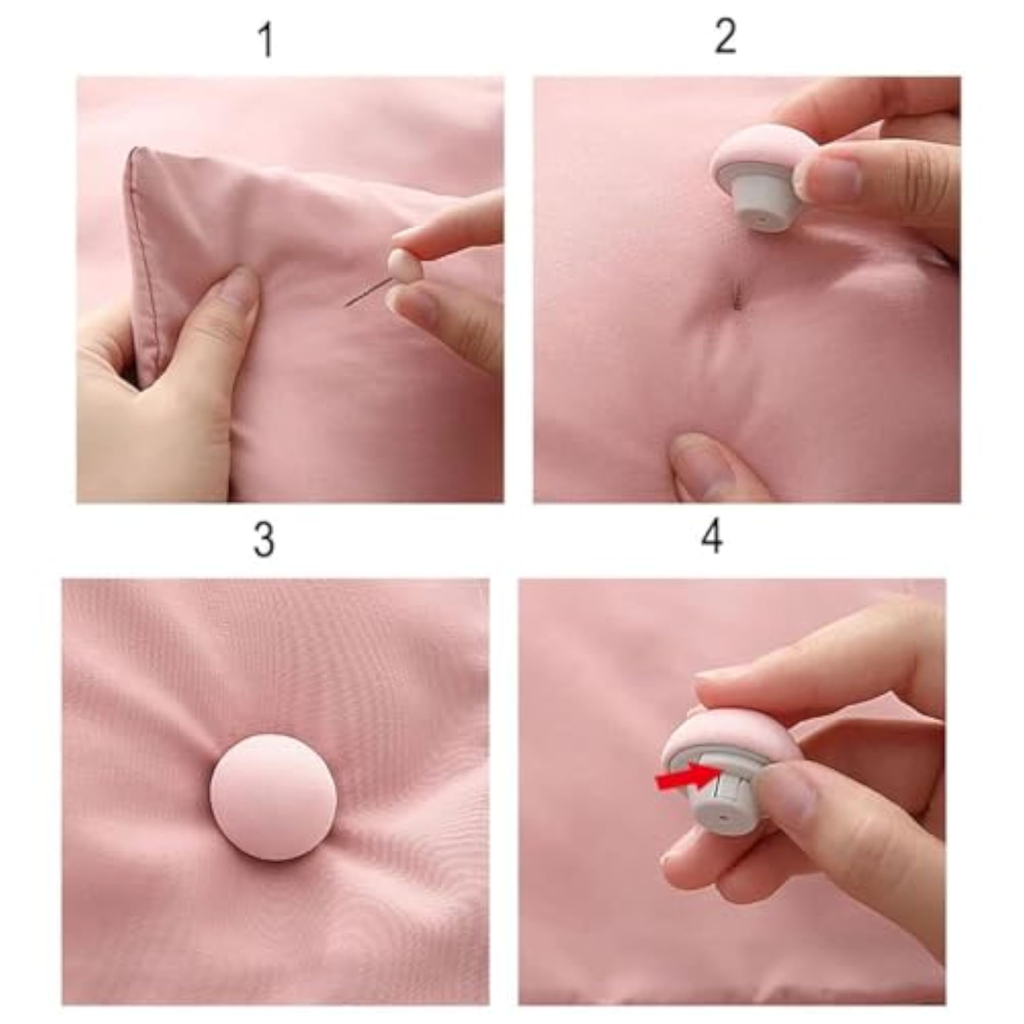 Bed Sheet Clips Mushroom Duvet Cover Pins