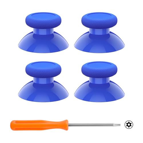 Image of eXtremeRate for Xbox Series X|S Thumbsticks, 4PCS Replacement Joysticks Repair Kit for Xbox Wireless Controller, Custom Accessories Analog Stick for Xbox One S /X /Elite Controller - Blue