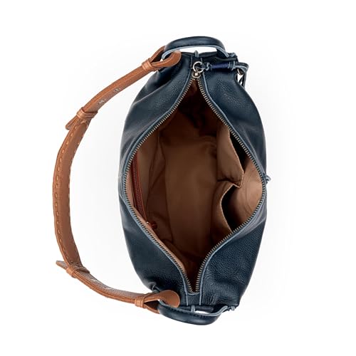 Image of The Sak Los Feliz Hobo Purse - Premium Large Leather Women's Handbag for Everyday & Travel - Durable Purse With Zipper Pocket