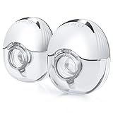 Hands-Free Wearable Breast Pump, Double-Sealed Flange for Baby-Like Comfort, 4 Modes & 12 Suction Levels, Portable Electric Pump – 24mm