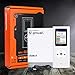 Digital Gauss Meter Tesla Meter, Professional Magnetic Field Tester with 0-25000 Gs (0-2500 mT) Range, HD Color Display Rechargeable N/S Pole Detection Data Storage for Magnets Motors & Industrial Use