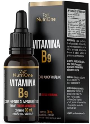 L-Metilfolato de Cálcio (Vitamina B9) 100% VD 360 Porções - Nutri...