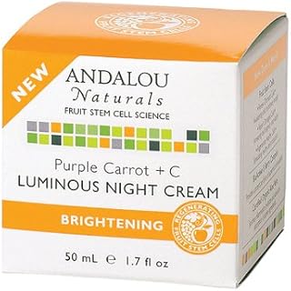 Andalou Naturals Night Cream Prpl Crrt+C 1.7 Oz