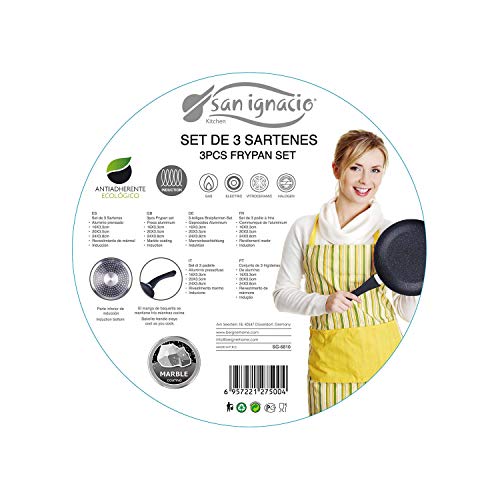 San Ignacio SG-6810 Padelle Universali da Chef