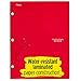 Five Star 4 Pocket Folder, 2 Pocket Folder Plus 2 Additional Pockets, Red (72089)