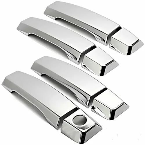 C5750 ダブルバンドトランシーバー Amazon.com: S SIZVER Chrome Door Handle Cover Overlays Compatible