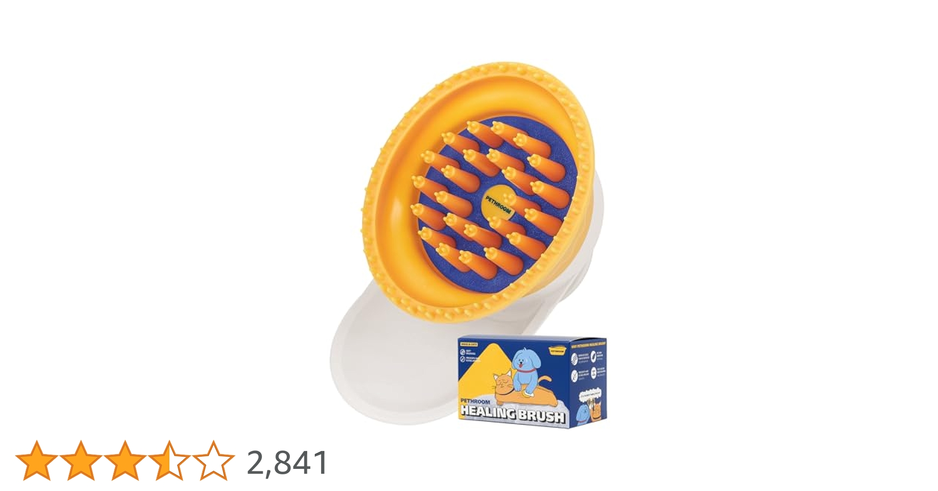 pethroom ヒーリングブラシ 3個 Amazon | Pethroom ペスルーム ヒーリングブラシ 犬 猫 ブラシ
