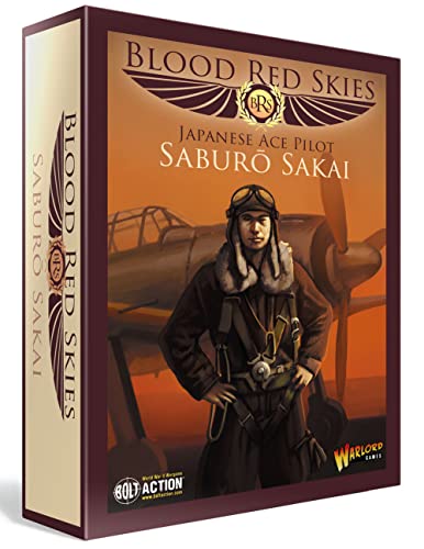 Blood Red Skies Japanese Ace Pilot Saburo Sakai 1:200 A6MX 'Zero` WWII Mass Air Combat War Game