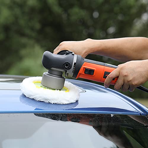 Aiopr 6'' Variable Speed Car Polisher For Polishing Sanding, Waxing, Buffing (6840P) #TOP5
