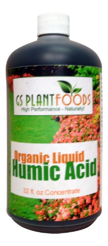 GS Plant Foods Organic Liquid Humic Acid,32 Fl Oz Concentrate