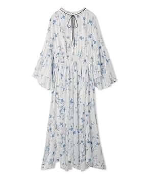 未使用級✨セルフォード 24年モデル ワンピース ボウタイ フラワー プリーツ CELFORD (セール60%OFF) / セルフォード ボウタイプリーツ