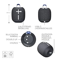 Ultimate Ears WONDERBOOM 4 – mobiler, wasserdichter Bluetooth-Lautsprecher – Ansicht 5
