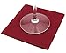 Produktbild finemark 50 Stück Mini Servietten Bordeaux 25 x 25 cm stoffähnlich Cocktailservietten Bar Sektempfang Hochzeit Party