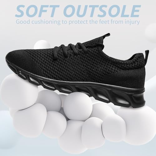 Image of Running Womens Shoes Fashion Walking Sports Gym Tennis Breathable Slip on Ladies Non Slip Lightweight Jogging Sneakers