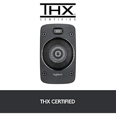 Logitech Z906 5.1 Surround Sound Speaker System - THX, Dolby Digital and DTS Digital Certified - Black