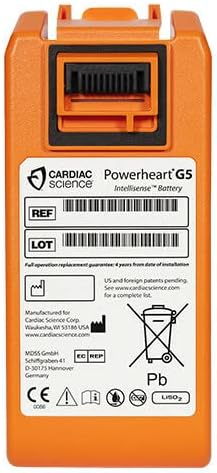 Powerheart G5 AED Intellisense Battery