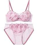 [アンフィ] ブラジャー ショーツセット 自然なまるみのあるバストシルエット BCC241 PI E65