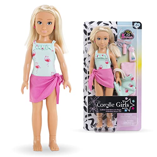 Poupée mannequin Mes Corolle Girls : Coffret Valentine À La Plage Corolle - vue 3