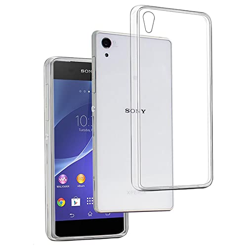 REY Funda Carcasa Gel Transparente para Sony Xperia Z2 Extra Fina 0,33mm, Silicona TPU de Alta Resistencia y Flexibilidad