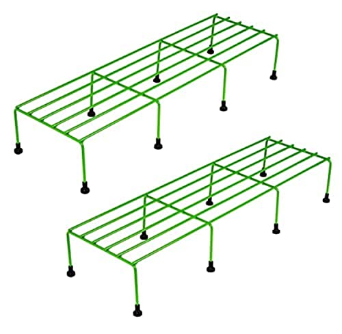 ORCHID ENGINEERS Silaa Iron Indoor/Outdoor Flower Pot/Plant Stand for Home Garden Balcony living room decor (Green-Set of 2) (B0849NJXSR) Amazon Price History, Amazon Price Tracker